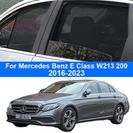 For Mercedes Benz E Class W213 200 300 350 2016-2023 Car Window SunShade UV Protection Auto Curtain 