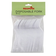 Disposable Plastic Fork 36Pcs