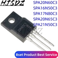 1-5PCS 20N65C3 SPA20N60C3 20N60C3 SPA20N60 SPA16N50C3 16N50C3 SPA17N80C3 17N80C3 SPA20N65C3 SPA21N50