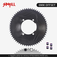 PASS QUEST Road TT Bike Chainring 110BCD For Power Meter Spider Aero For Shimano 4700 5800 6800 Cols