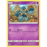 Golett / 89/236 / Common / Sun & Moon Cosmic Eclipse Pokemon Trading Card Game PTCG