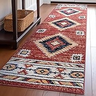 Well Woven Lizette Red Traditional Medallion Runner Rug 2x7 (2'3" x 7'3" Runner)