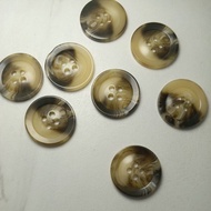 / camouflage buttons/ striped buttons size 18 mm (28 L)