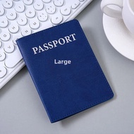 Thickened Silver Heat Stamping Passport Wallet Travel Document Holder Customizable International Fli