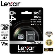 Lexar 64GB Micro SDXC Professional Silver Plus