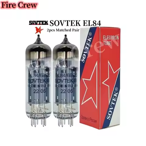 Fire Crew SOVTEK EL84 6BQ5 Vacuum Tube Upgrade 6P14 N709 6N14N HIFI Audio Valve Electronic Tube Ampl