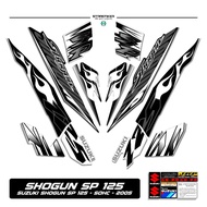 Striping Shogun Sp 125 R Motif 2 / Suzuki Shogun Sp / 125 / 2004 / 2005 / 2006 / 2007 / 2008 / Sohc 