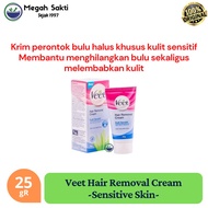 MGS - Veet Hair Removal Cream Sensitive 25 gR - Sensitive Skin Hair Removal