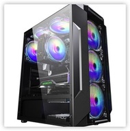 全城熱賣 - AIGO半島鐵盒－風暴3.0機箱ATX電腦PC機箱水冷側透遊戲機箱台式（黑色）