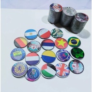 Skkl - Mainan Tazos/Tajos Besi Tebal Gacoan Isi 18 Keping