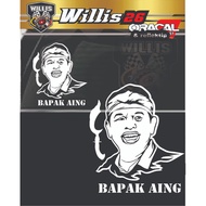 Latest Cutting sticker dedi mulyadi father aing / kang dedi mulyadi