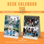 Zerobaseone Desk Calendar 2026 Desk Calendar 2026/ ZB1 Calendar 2026 kpop bts enhypen seventeen txt 
