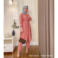 Aurelia Daily Set / Daily Set Jumbo / Pajamas Wanita Jumbo / One Set