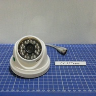 PUTIH Attrans Analog 900 TVL Indoor CCTV Camera (White) [AI-0900ZC]