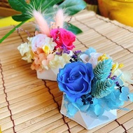 法式香氛小盆花 乾燥花DIY材料包