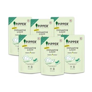 PiPPER STANDARD ผลิตภัณฑ์ล้างจานธรรมชาติกลิ่นกลิ่นสเปียร์มินต์ 750 มล. 6 ถุง : DWSP750(90720223) = 6