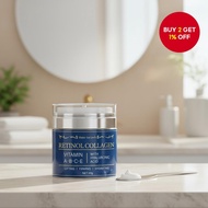 Retinol Cream with Collagen, Hyaluronic Acid, Vitamins A, B, C, E, Gentle Formula: A gentle retinol 