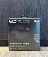 💥全新現貨💥 EGO 200W Ultra CP 8USB GaN 充電器