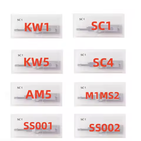 Lishi styles Tools SC1 SC4 KW1 M1/M2 AM5 KW5 M1 MS2 SS001 PRO SS002 PRO 2in1 locksmith tools