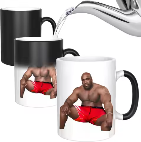 Funny Christmas Day Gift For Girlfriend,Heat Changing Coffee Mug,Funny Gag Gifts for Women Men - Mes