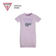 GUESS Kids Girl Rolled Up Sleeves Terry Dress