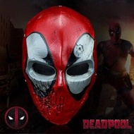 JAPAN Deadpool เดดพูล หน้ากาก กันน็อค สุดโหด วัสดุ ไฟเบอร์กลาส fiberglass ( คอลเลคชั่น ของสะสม ที่มี