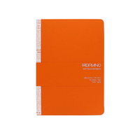Soft Touch線條筆記本／A6（80張10.5x14.8）橘色【FABRIANO】 (新品)