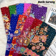 Batik Sarong ผ้าบาติก BATIK ผ้าถุงคุณภาพดี กว้าง 2 เมตร เย็บเรียบร้อย ลายใหม่ที่สุด ใส่สบาย