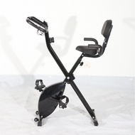 【TikTok】#Back-Mounted Home Exercise Bike Magnetic Control Pedal Bicycle Foldable Spinning Weight Loss Indoor Exercise Eq