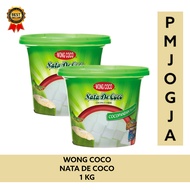 Wong Coco Nata De Coco Cubes Cocopandan 1 kg Coconut juice/ 1000 gram jar