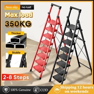 Tangga Lipat Heavy Duty 8 Step Foldable ladder Anti-slip and stable Household Multifunction 樓梯 折疊