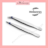 Tweezer Bent/ Penyepit Benang/ Stainless Steel Tweezer/ Plastic Tweezer