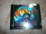 (二手光碟)Microsoft  Visio Standard~中文版(有附序號)