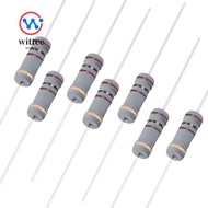 WITTEE 100 Ohm Resistor, 2W 5% Tolerance 4 Bands Carbon Film Resistors, Easy to use for DIY Electron
