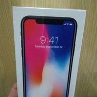 全新 iPhone X 256GB 太空灰 原封未拆 未激活