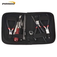 PHYHOO 12-Piece Set Jewelry Jewelry Making Tool Set diy Handmade Jewelry Tool Pliers Set  Tool Kit