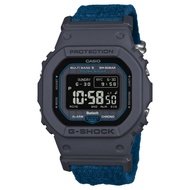 [Watchspree] Casio G-Shock Bluetooth® Multi Band 6 Solar Blue Cloth Band Watch GWBX5600CBG-2D GW-BX5