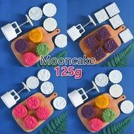 125g MoonCake Mold Hand Pressure Mung Bean Pastry Mold Qingming Dumplings Mold Snow Skin Mooncake Mo