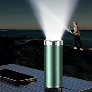 เคสพาวเวอร์แพ็คอลูมิเนียม46950 22.5W USB ชาร์จเร็ว & แหล่งจ่ายไฟเคลื่อนที่8W ไฟฉายกันน้ำสำหรับการเดิ