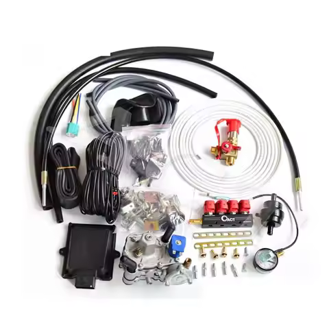 Auto Engine Car LPG Parts Gas Car LPG Sequential Injection System 4 Cylinder lpg Cng Kit Conversion 