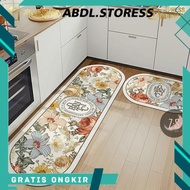 ZakkaStore 2in1 Doormat Anti-Slip Floor Mat Kitchen Floor Mat Anti-slip Kitchen Mat Diatomite 2in1 4