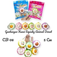 GANTUNGAN Squishy Toy SQUISHY Keychain SANRIO BODY/ANIMAL GLASS/ANIMAL DONUT/SANRIO GLASS