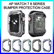 Ap* Watch 9 8 7 Series 41mm 45mm Ultra 2 Ultra 49mm Hard PC Bumper Protection Case