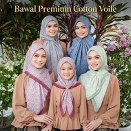Tudung Bawal Cotton Kekaboo Fancy Love Funky Flora Bidang 40 Kids Bidang 45 Bidang 50