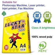 IK Lucky Star carton A4 copy paper 80 gsm luckystar 1 ream to 10 reams