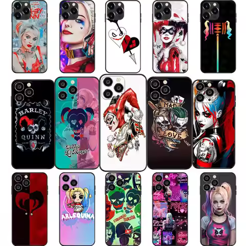 AA-5 H-Harley Quinn Soft Case For Samsung M31Prime A13 A33 A53 A73 A13 S24 Plus Ultra A55 A54 A35 A2