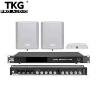 TKG-860 500-950MHz professional sound system outdoor mic wireless microphone four channel  antenna distributor system