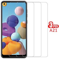 Protective Tempered Glass For Samsung A21 Screen Protector On Galaxy a 21 21a 6.5 Film Samsun Samsum