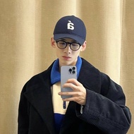 Bai Jingting Star Same Style Hat Men Women Casual All-Match Embroidered Letter Cap goodbai Baseball 