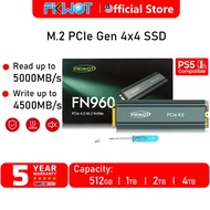 Fikwot FN960 M.2 2280 PCIe Gen4.0x4 NVMe 1.4 with Heatsink (512GB/1TB/2TB) Speeds up to 5,000MB/s SL
